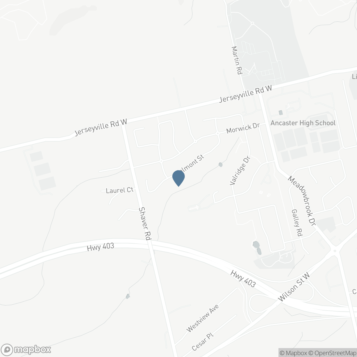 156 VALMONT STREET, Ancaster, Ontario L9G 4Z9